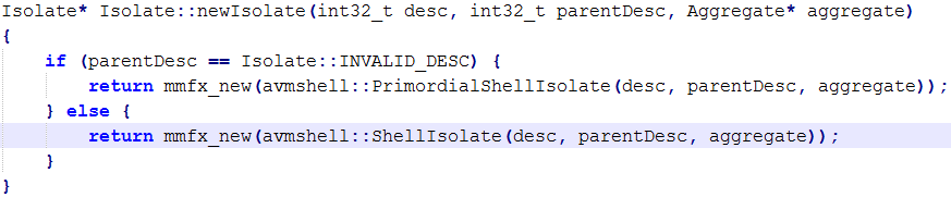 Isolate Object Creation